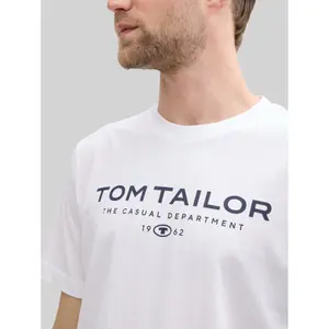 Printed logo T-shirt Tom Tailor image-4