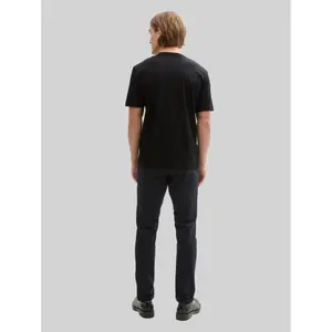Basic T-shirt with Embroidered Logo Tom Tailor image-2