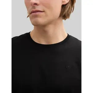 Basic T-shirt with Embroidered Logo Tom Tailor image-4