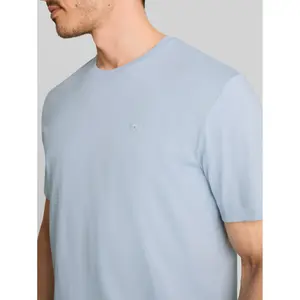Basic T-shirt with Embroidered Logo Tom Tailor image-4