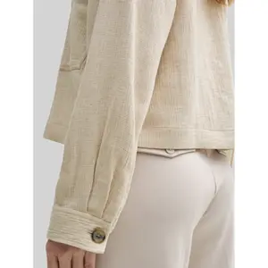 Linen Jacket Women Tom Tailor image-4
