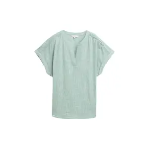 Women's Cotton Blouse Tom Tailor image-0