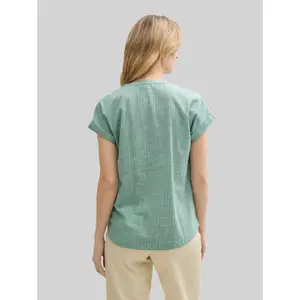 Women's Cotton Blouse Tom Tailor image-2