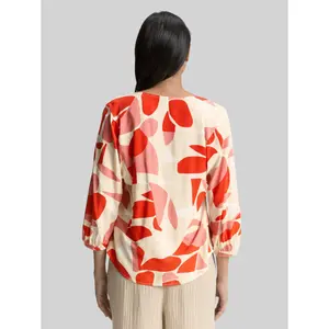 3/4 Sleeve V-Neck Blouse Women Tom Tailor image-2