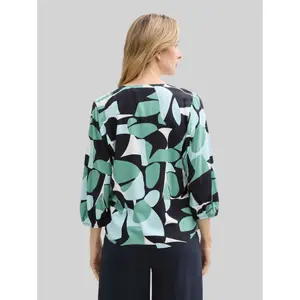3/4 Sleeve V-Neck Blouse Women Tom Tailor image-2