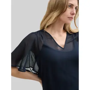 Women's Silk Chiffon Blouse Tom Tailor image-4
