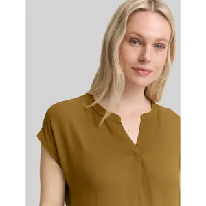 Women's Mixed Fabric Blouse Tom Tailor image-4
