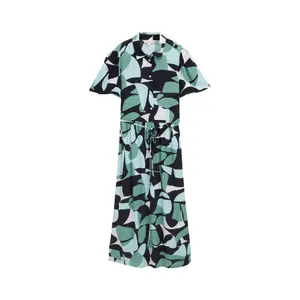 Printed Shirt Dress for Women Tom Tailor image-0