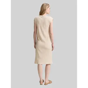 Short Sleeve Crinkled Dress Women's Tom Tailor image-2