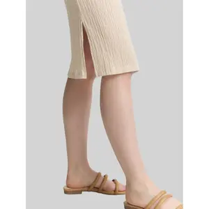 Short Sleeve Crinkled Dress Women's Tom Tailor image-4