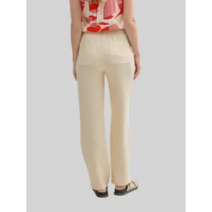 Women's Straight Seersucker Trousers Tom Tailor image-2