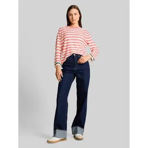Women's long-sleeved striped T-shirt Tom Tailor image-3