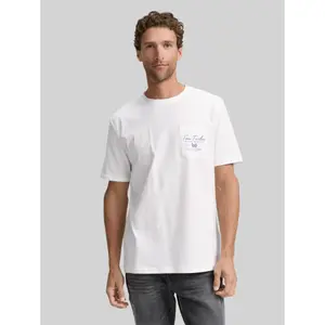 T-shirt with pocket Tom Tailor Basic image-1
