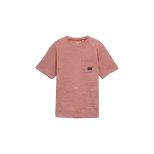 Striped T-shirt with Chest Pocket Tom Tailor image-0
