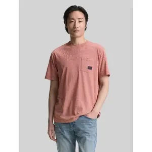 Striped T-shirt with Chest Pocket Tom Tailor image-1
