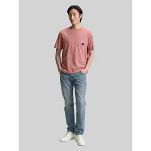 Striped T-shirt with Chest Pocket Tom Tailor image-3