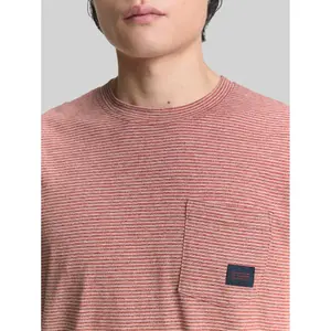 Striped T-shirt with Chest Pocket Tom Tailor image-4
