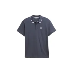 Piqué Polo with Print Tom Tailor image-0