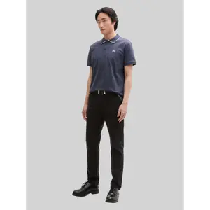Piqué Polo with Print Tom Tailor image-3
