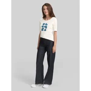 Basic Printed T-shirt for Women Tom Tailor image-3