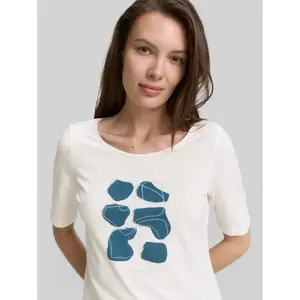Basic Printed T-shirt for Women Tom Tailor image-4