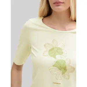 Basic Printed T-shirt for Women Tom Tailor image-4