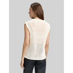 Lace Knit Vest Women Tom Tailor image-2