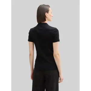Embroidered logo polo shirt for women Tom Tailor Basic image-2