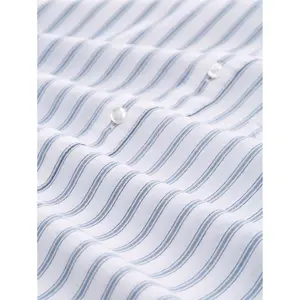 Striped Long Sleeve Shirt with Chest Pocket Tom Tailor image-5