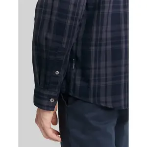 Tone-on-tone checked shirt Tom Tailor Oxford image-4