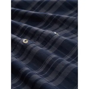 Tone-on-tone checked shirt Tom Tailor Oxford image-5