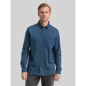 Long Sleeve Shirt with Chest Pocket Tom Tailor image-1