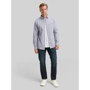 Long Sleeve Shirt with Chest Pocket Tom Tailor image-3