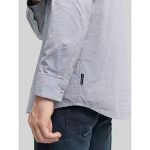 Long Sleeve Shirt with Chest Pocket Tom Tailor image-4
