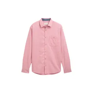 Long Sleeve Shirt with Chest Pocket Tom Tailor image-0