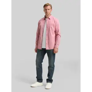 Long Sleeve Shirt with Chest Pocket Tom Tailor image-3