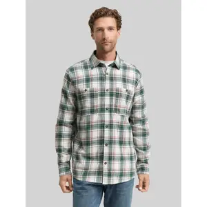 Long Sleeve Checked Shirt Tom Tailor image-1
