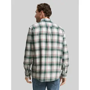 Long Sleeve Checked Shirt Tom Tailor image-2