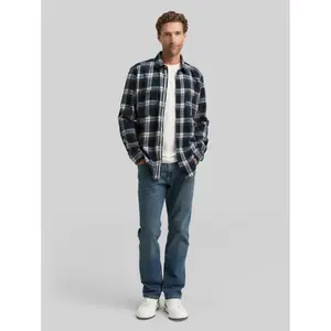 Long Sleeve Checked Shirt Tom Tailor image-3