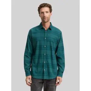 Tone-on-tone checked shirt Tom Tailor image-1