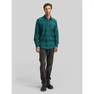 Tone-on-tone checked shirt Tom Tailor image-3