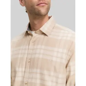 Tone-on-tone checked shirt Tom Tailor image-4
