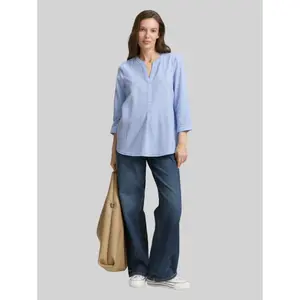 Women’s Split V-Neck Blouse Tom Tailor image-3