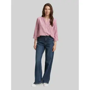 Women’s Split V-Neck Blouse Tom Tailor image-3