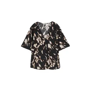 Viscose V-Neck Blouse Women's Tom Tailor image-0