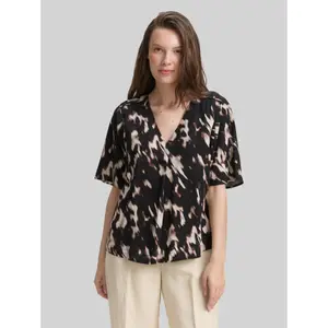 Viscose V-Neck Blouse Women's Tom Tailor image-1