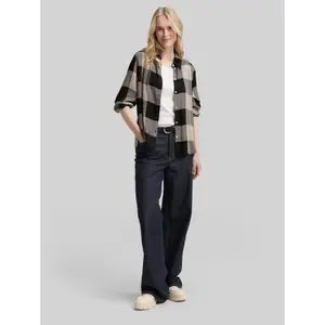 Women's Long Sleeve Checked Overshirt Tom Tailor image-3