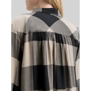 Women's Long Sleeve Checked Overshirt Tom Tailor image-4