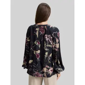 Loose Fit Long Sleeve Patterned Shirt for Women Tom Tailor image-2