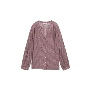 Women's long sleeve printed blouse Tom Tailor image-0
